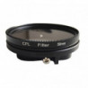 Polarizado Con Adaptador Negro De 58mm Para Gopro Hero 3