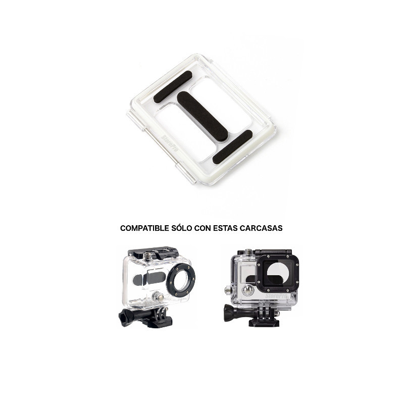 Tapa Trasera Skeleton Para Gopro Hero 1/2/3