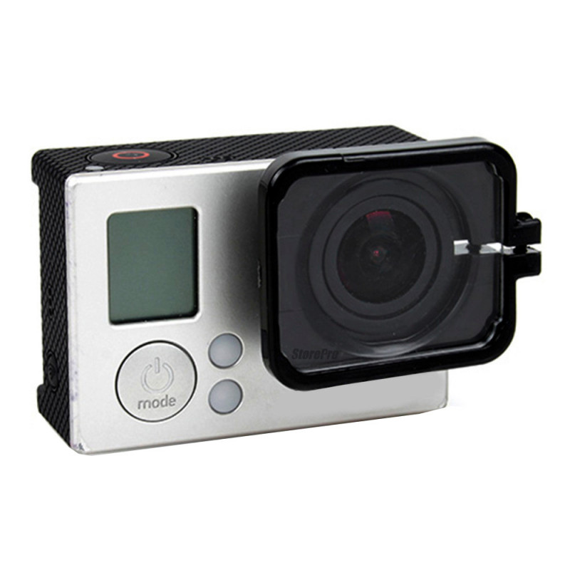 Protector De Lente Para Gopro Hero 3/3+/4 (cuadrado)