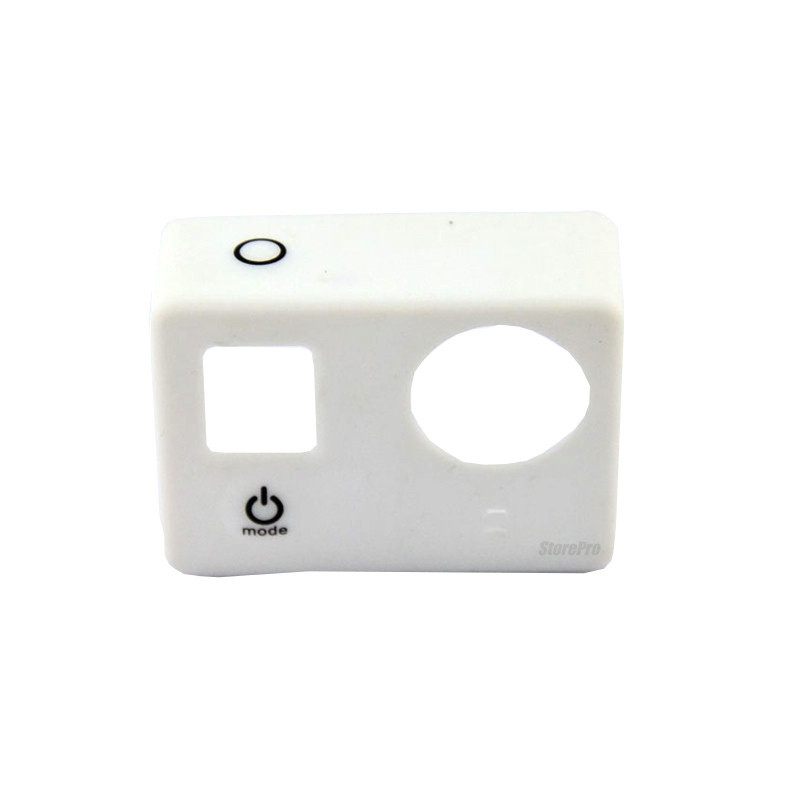 Funda Camara Para Gopro Hero 3/3+(blanco) Con Lcd