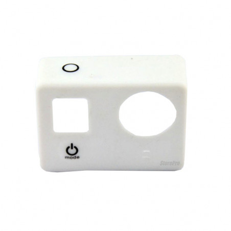 Funda Camara Para Gopro Hero 3/3+(blanco) Con Lcd