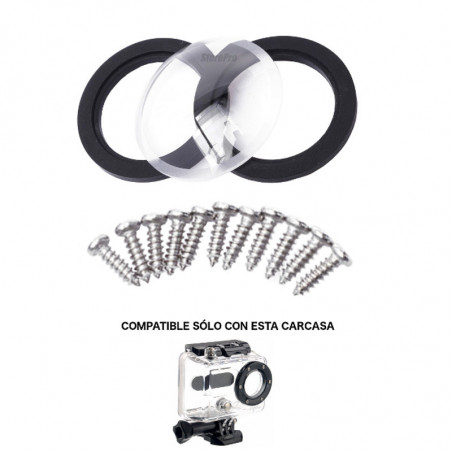 Lente Carcasa Para Gopro Hero 1/2