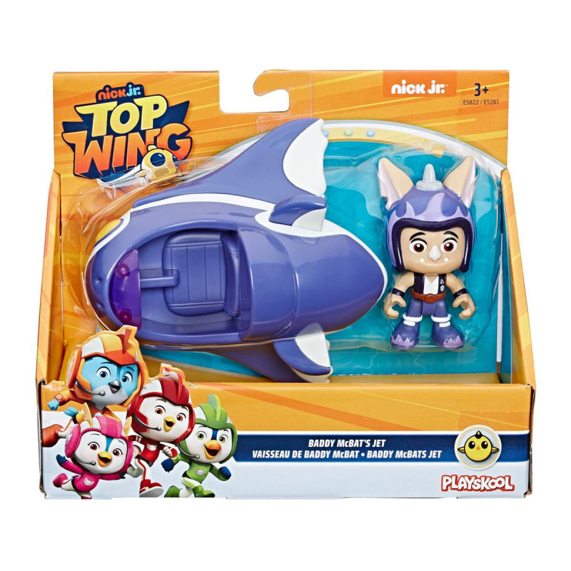 Vehículo Top Wing Daddy Mcbat´s Jet