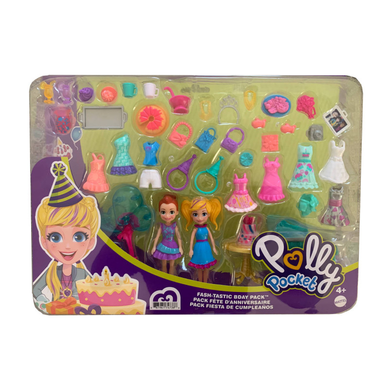 Polly Pocket Pack Fiesta De Cumpleaños