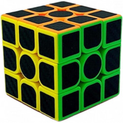 Pack cubo rubik + 1 pirámide profesional de carbono