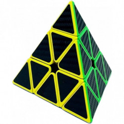Pack cubo rubik + 1 pirámide profesional de carbono