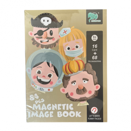 Juego magnético caras divertidas