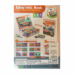 Puzzle magnético caja de transporte