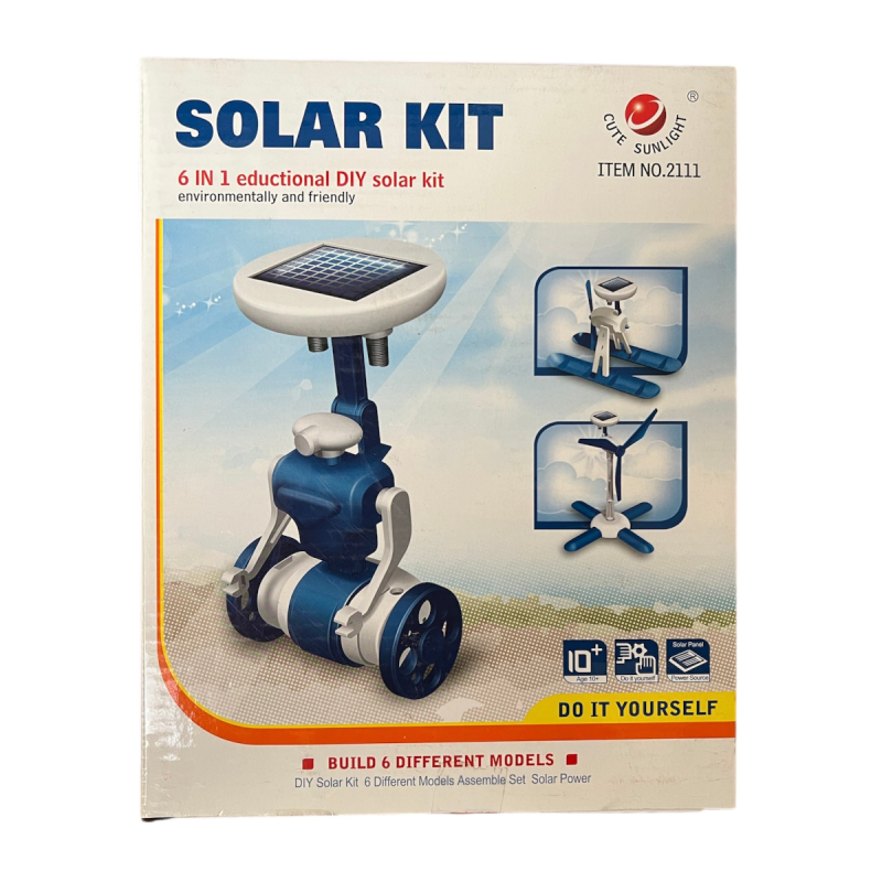 Kit armable solar 6 en 1