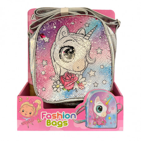 Bolso niña unicornio para decorar