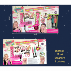 Set de manicure niña 2 en 1