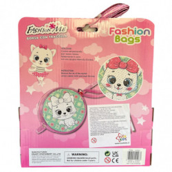 Carterita niña de lentejuelas gatita