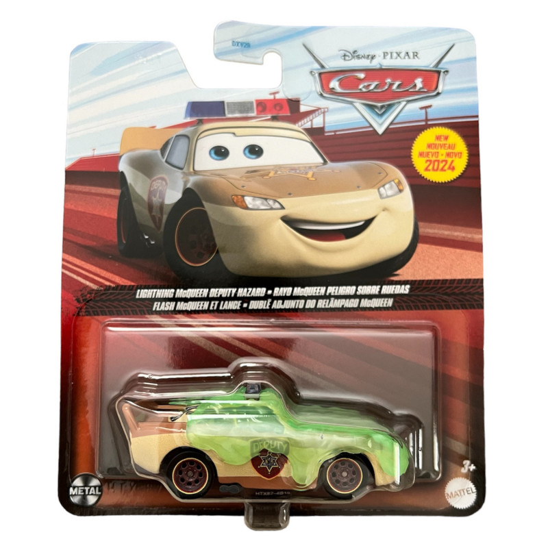 Auto Cars Rayo Mcqueen peligro sobre ruedas