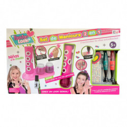 Set de manicure niña 2 en 1