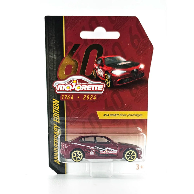 Majorette Aniversario Alfa Romeo Giulia Quadrifoglio