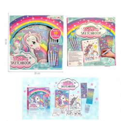 Cuaderno unicornio con Stickers