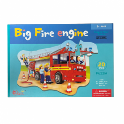 Puzzle infantil bomberos 20 piezas