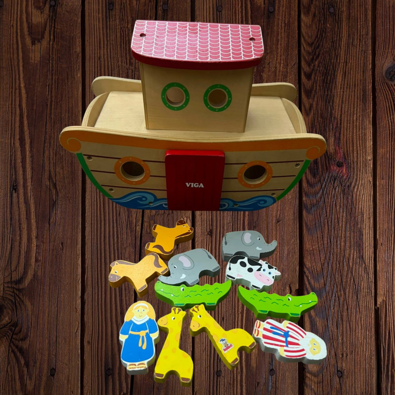 Juego de madera el arca de Noé
