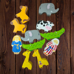 Juego de madera el arca de Noé