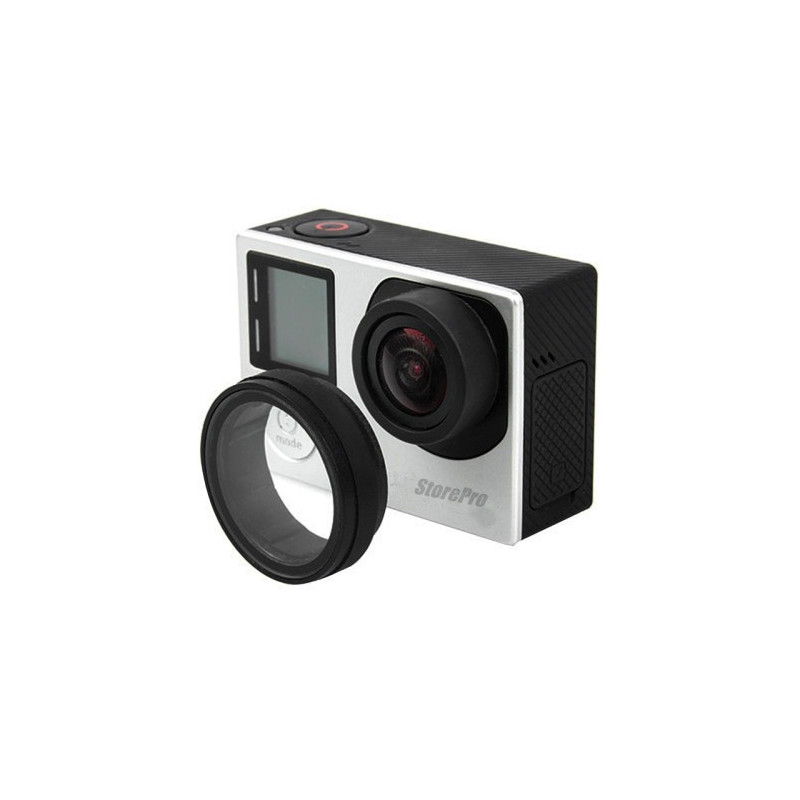 Protector De Lente Para Gopro Hero 3/3+/4 (redondo)